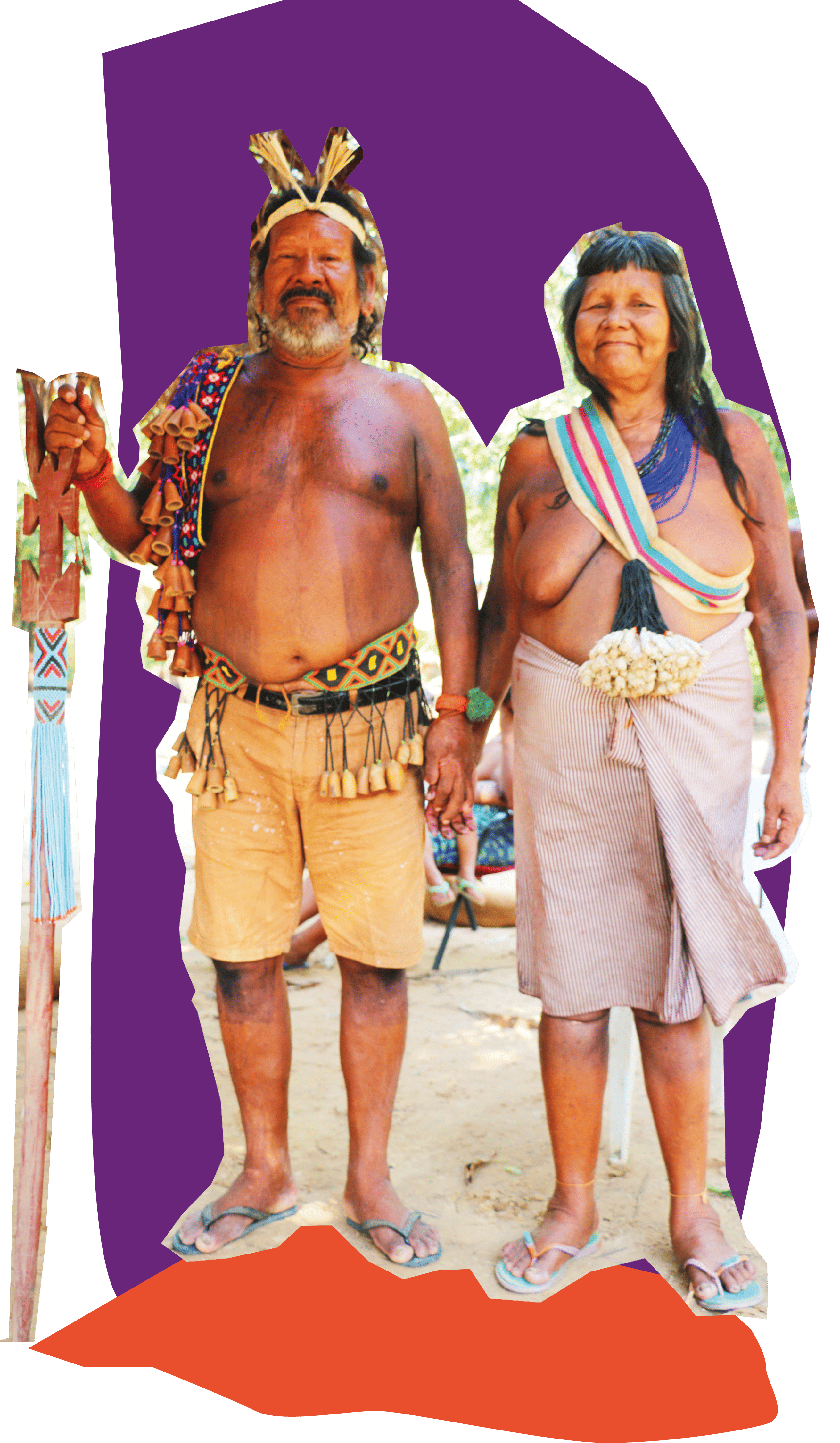 Odílio Pêhà Krahô e Vilma Terehkwỳj